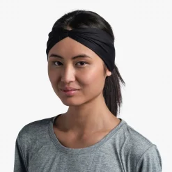 Buff Coolnet UV Ellipse Headband Black Solid