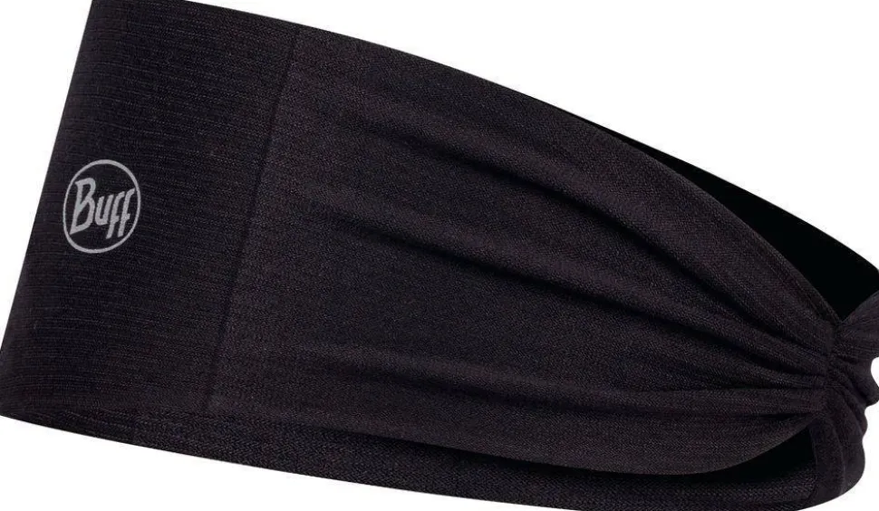 Buff Coolnet UV Ellipse Headband Black Solid