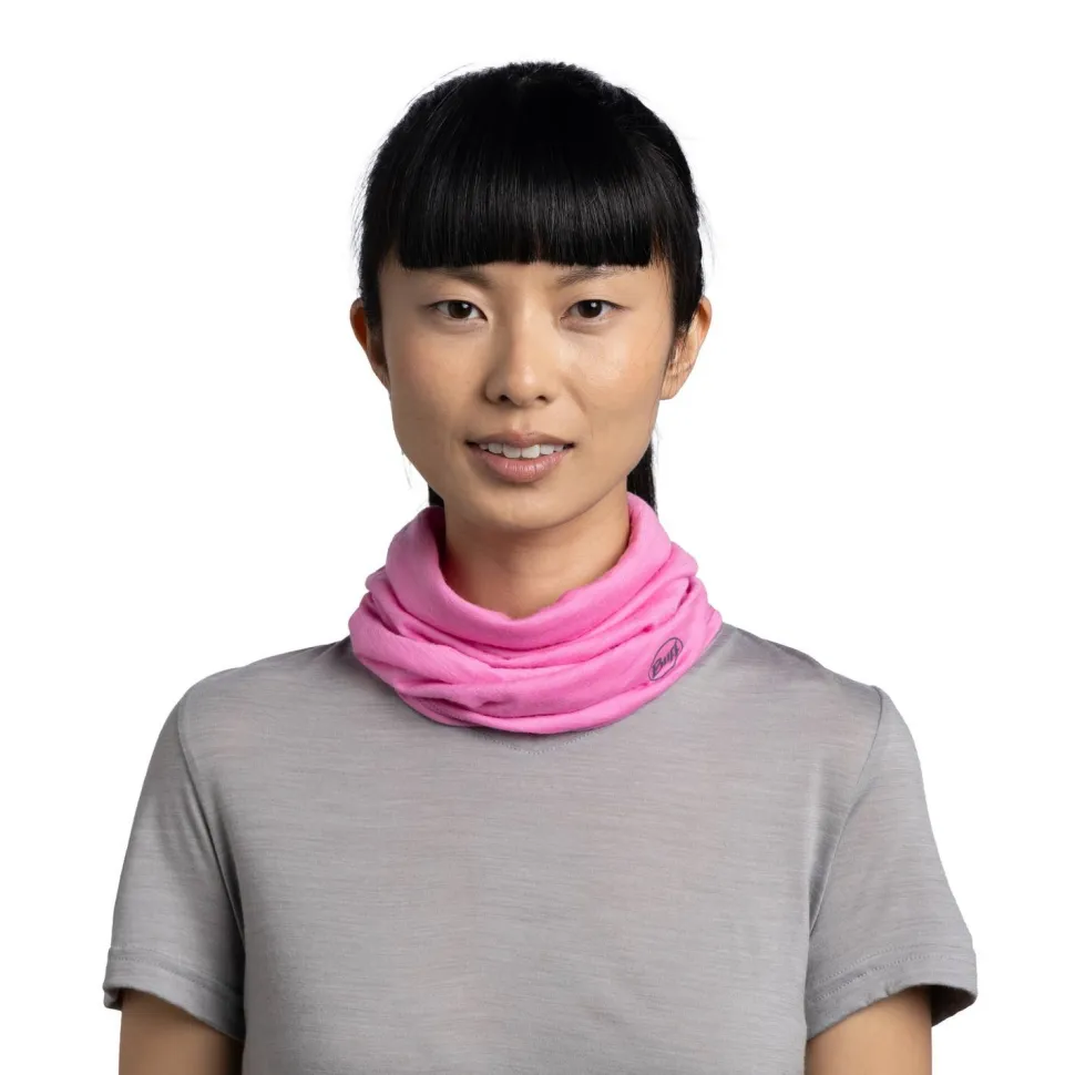 Buff Lightweight Merino Solid Fl Fuchsia