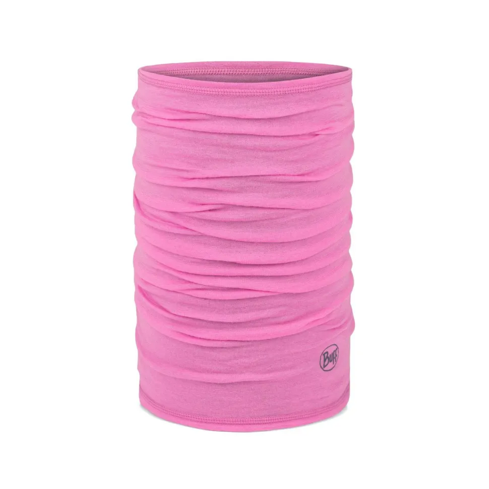 Buff Lightweight Merino Solid Fl Fuchsia