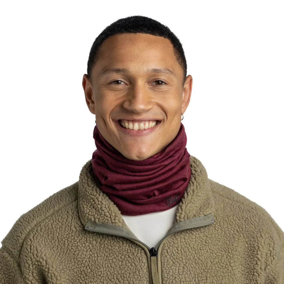 Buff Midweight Merino Tibe Red Melange