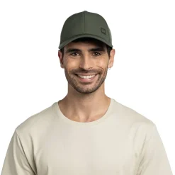 Buff Summit Cap Solid Khaki