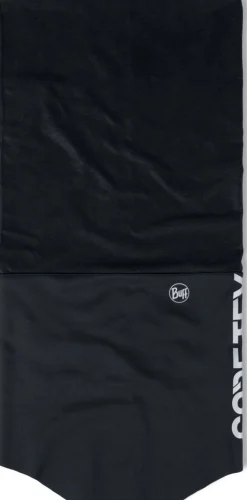 Buff Windproof Neckwarmer Logo Black