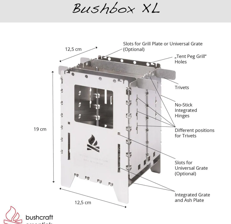 Bushcraft Essentials Bushbox XL Combination Kit