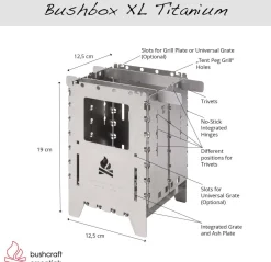 Bushcraft Essentials Bushbox XL Titanium