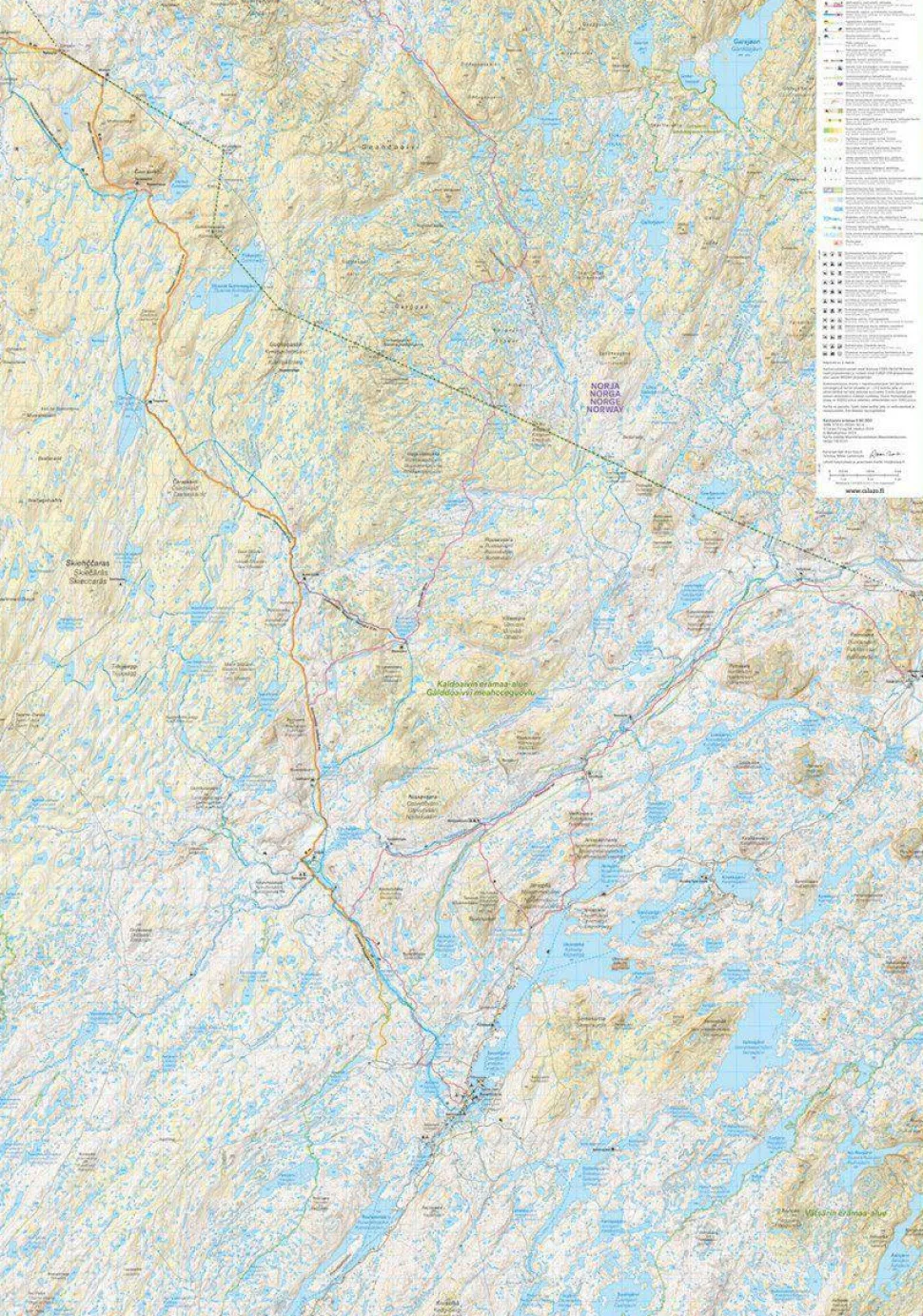 Calazo Kaldoaivin Erämaa Tyvek
