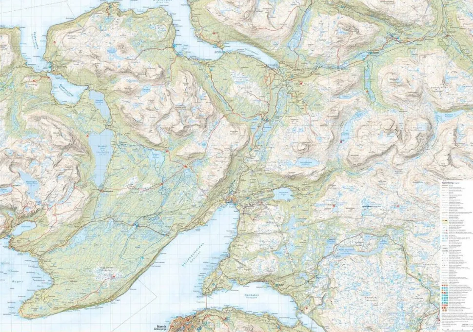 Calazo Narvik Tyvek 1:50000