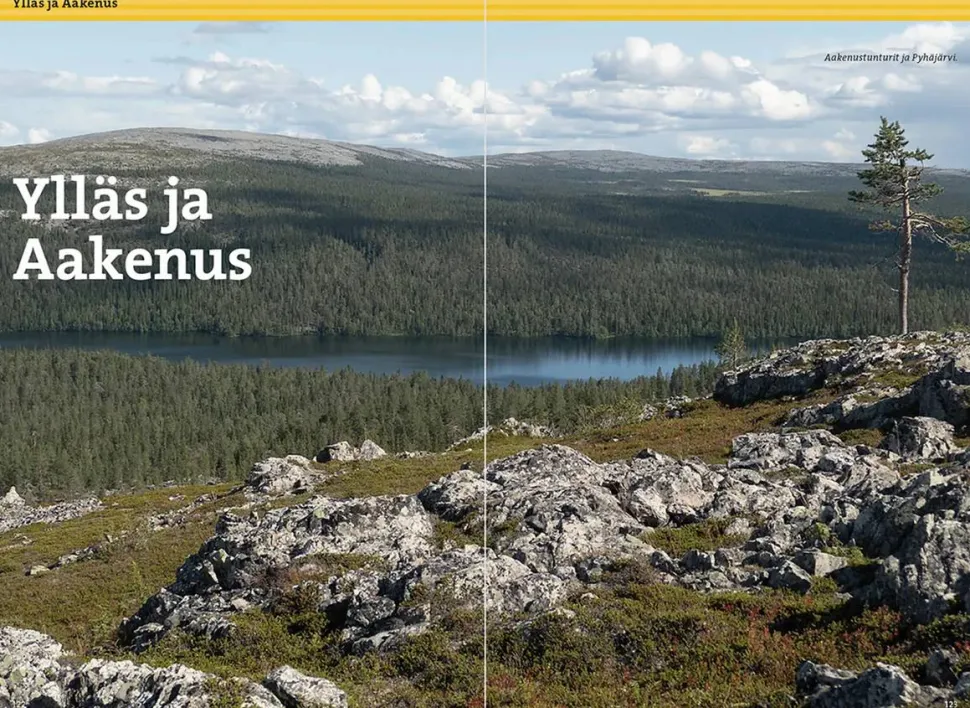 Calazo Pallas-Yllästunturin Retkeilyopas