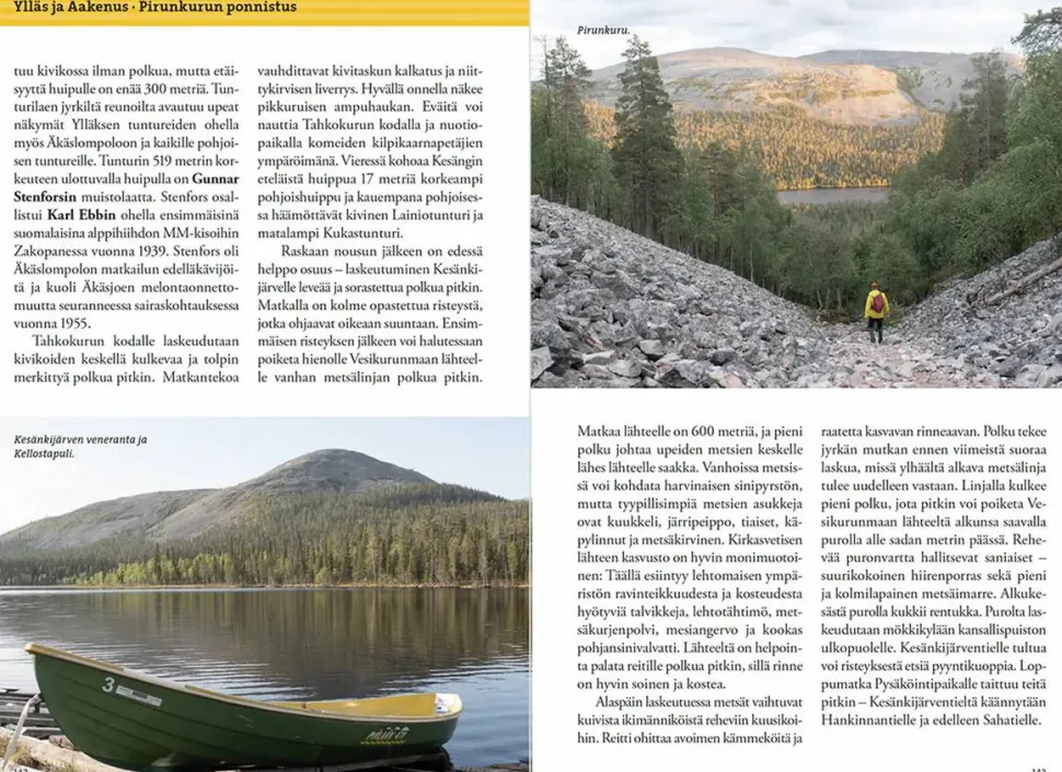 Calazo Pallas-Yllästunturin Retkeilyopas