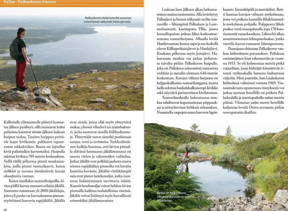 Calazo Pallas-Yllästunturin Retkeilyopas
