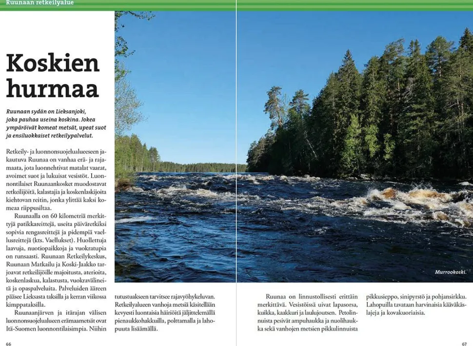 Calazo Pohjois-Karjalan retkeilyopas