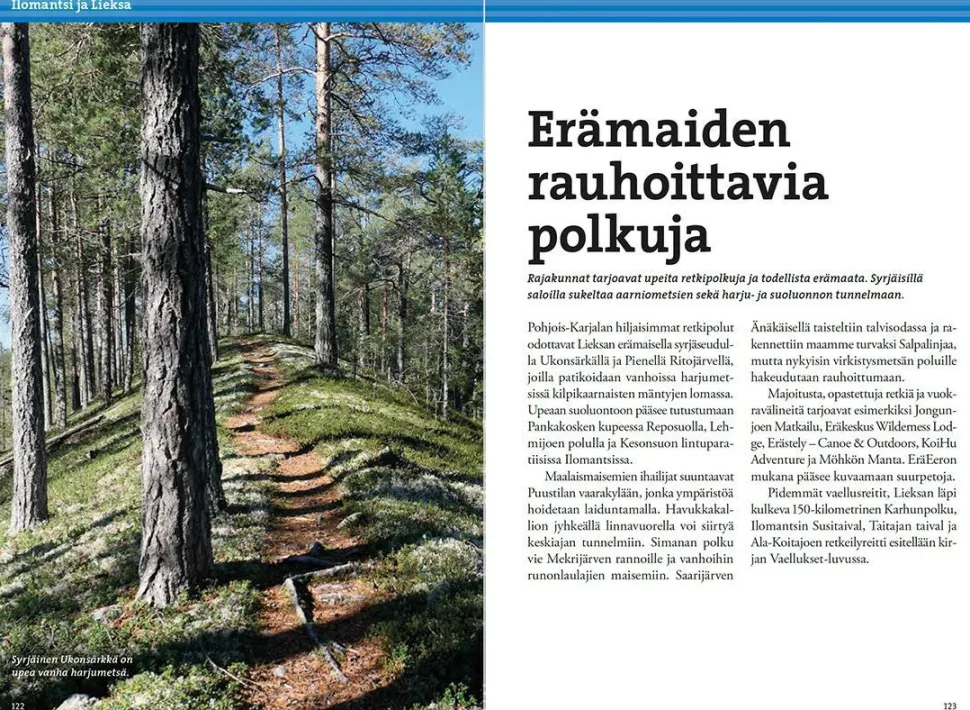 Calazo Pohjois-Karjalan retkeilyopas