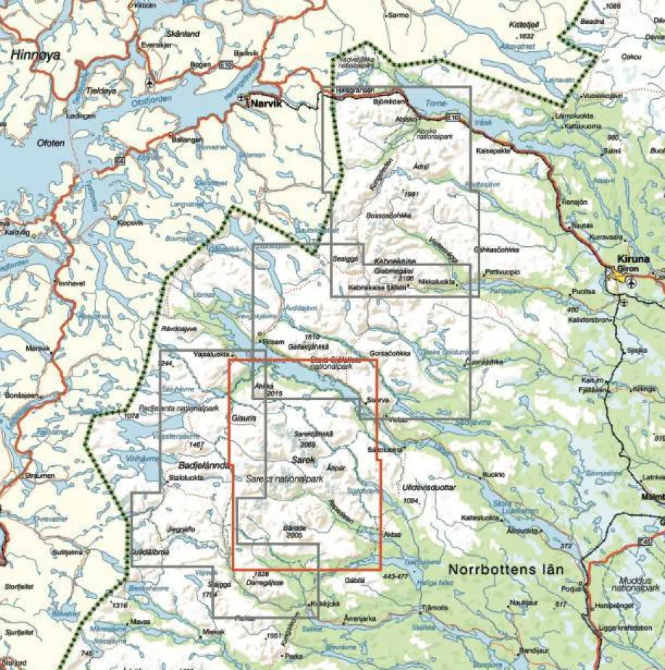 Calazo Sareks Nationalpark Tyvek