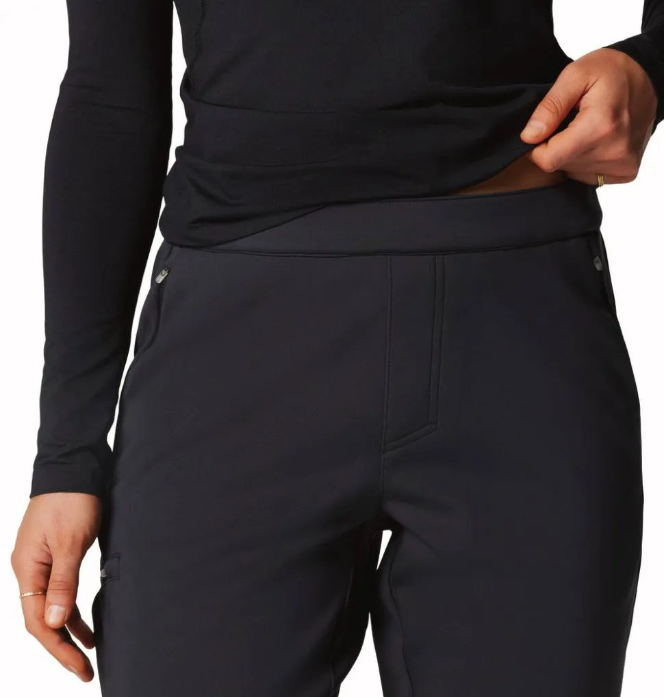 Columbia Women's Vast Canyon High-Rise Softshell Hiking Trousers