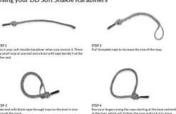 DD Hammocks Soft Shackle Karabiner x2