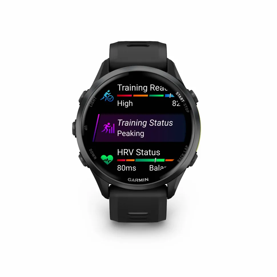 Garmin Forerunner 970 Hiilenharmaa DLC-titaani