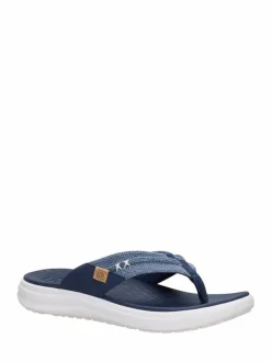 HeyDude Men's Finn Flip Flop Braided