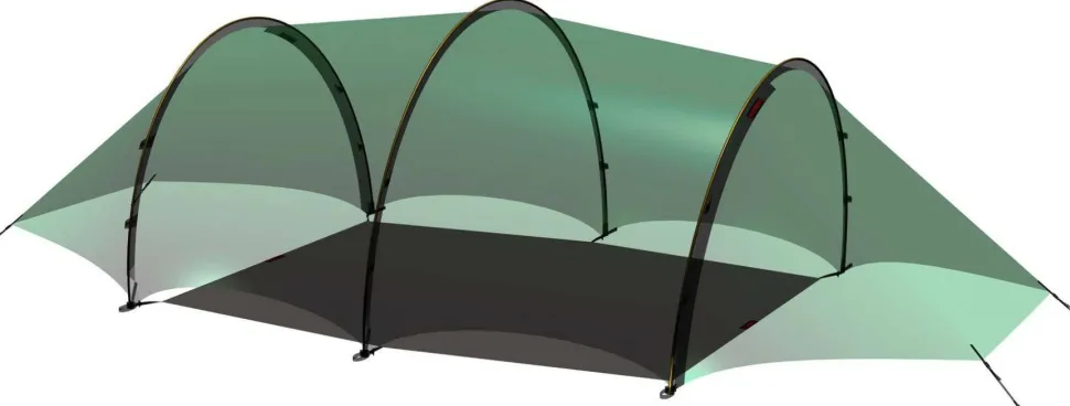 Hilleberg Helags 3 Footprint