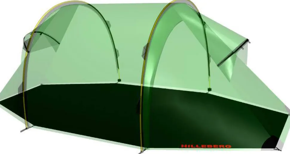 Hilleberg Nammatj 3 Footprint