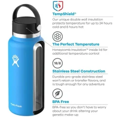 Hydro Flask 64oz Wide Mouth, Flex Cap