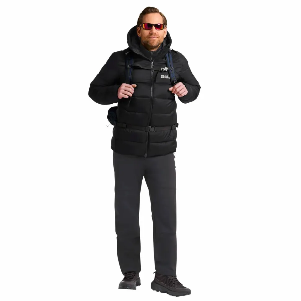 Jack Wolfskin Men's Nebelhorn Down Hoody - Miesten untuvatakki