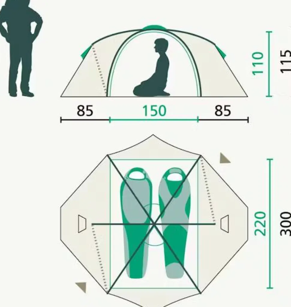 Jack Wolfskin Real Dome Lite II