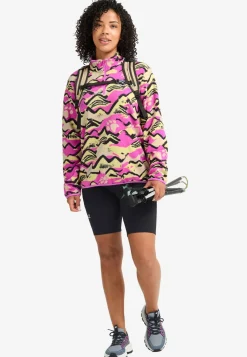 Jack Wolfskin Women's Paw Era 100 Print Half Zip