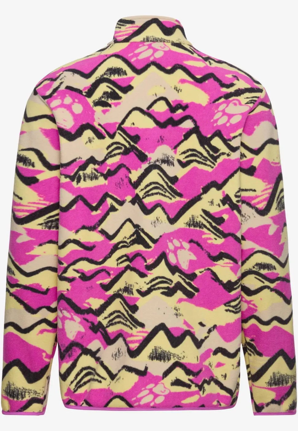 Jack Wolfskin Women's Paw Era 100 Print Half Zip