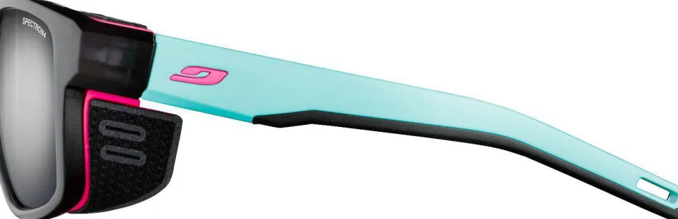 Julbo Shield M Matt Translucent Black/Light blue/Pink