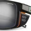 Julbo Shield Translucent Dark Green / Orange