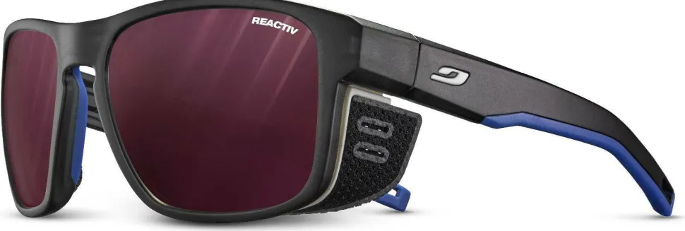 Julbo Shield M Matt Translucent Black/Blue/White
