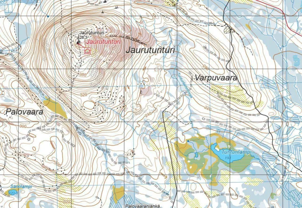 Karttakeskus Salla Kemijärvi Saija