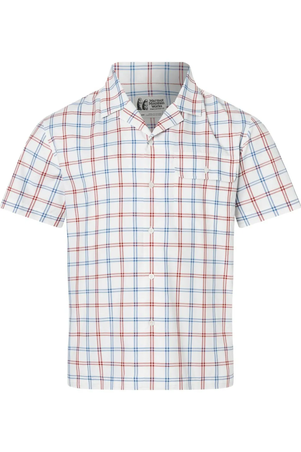 Marmot Men's AirExchange UPF 40 Camp Novelty Short-Sleeve Shirt
