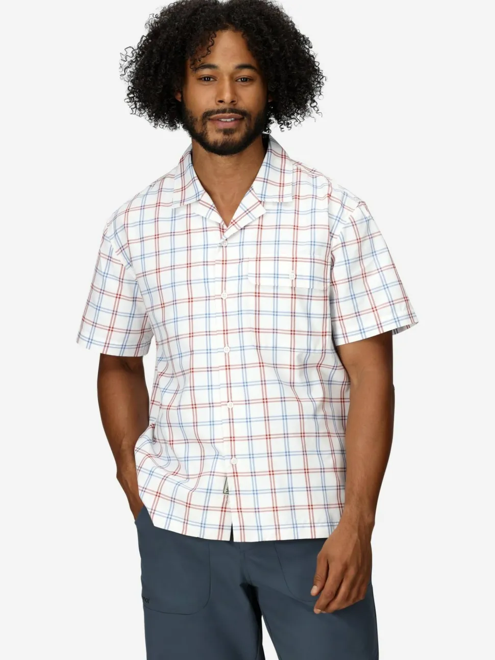 Marmot Men's AirExchange UPF 40 Camp Novelty Short-Sleeve Shirt