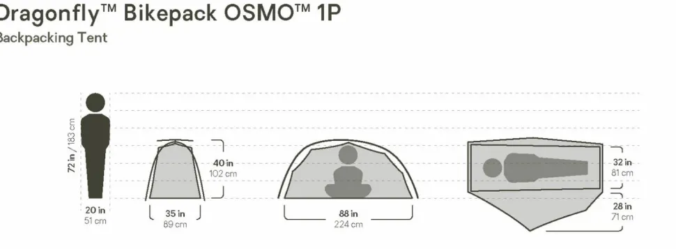 Nemo Dragonfly Osmo Bikepacking 1P