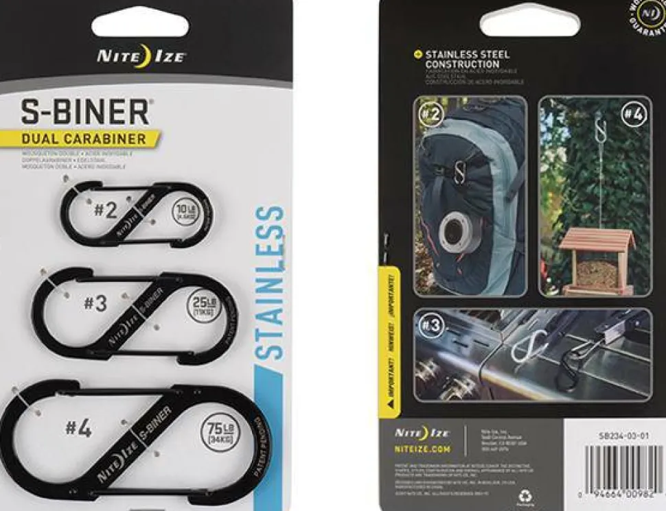Nite Ize S-biner Dual 3-pack