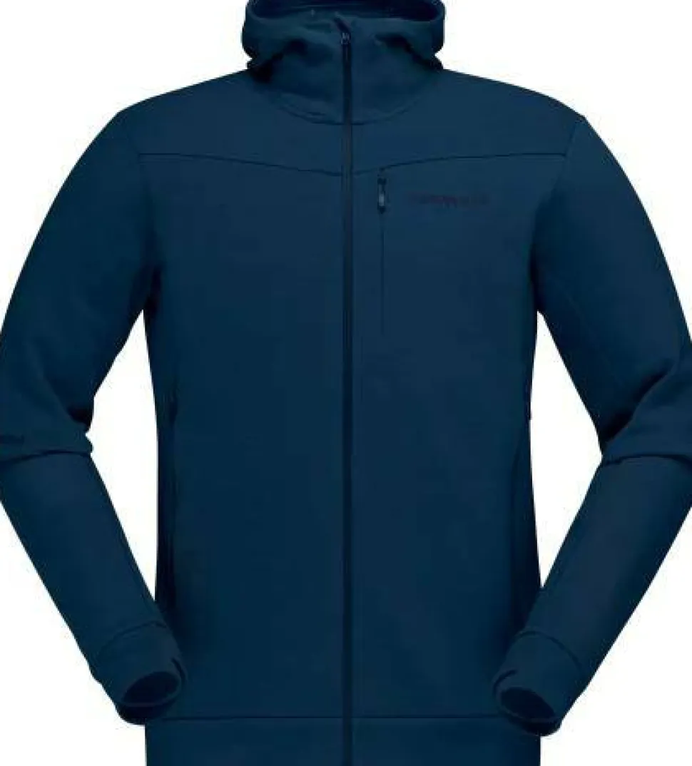 Norrøna Men's Falketind Warmwool Stretch Zip Hood