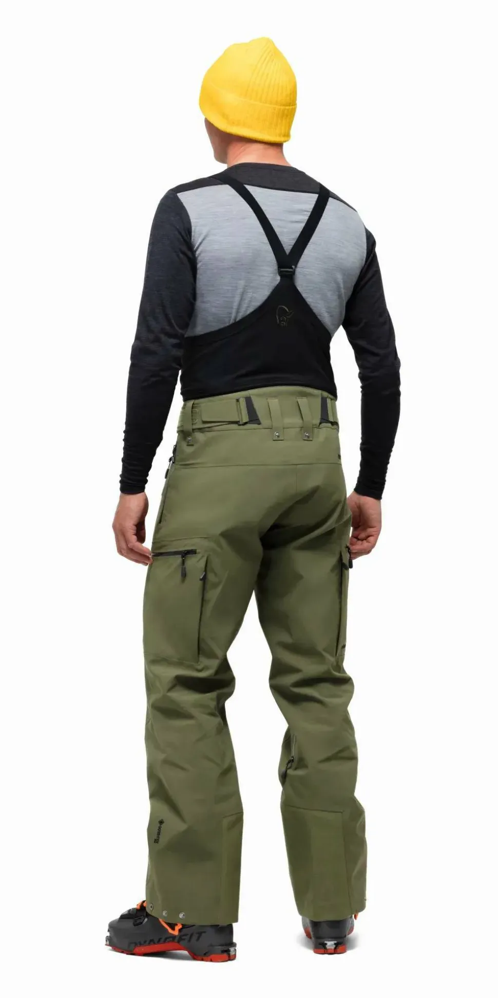 Norrøna Men's Lofoten Zip-in Ski/board Bib