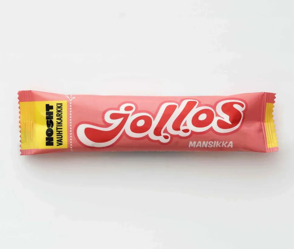 Nosht Jollos Vauhtikarkki Mansikka 52g