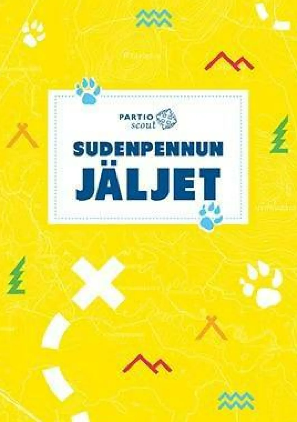 Partiotuote Sudenpennun jäljet -kirja (2021)
