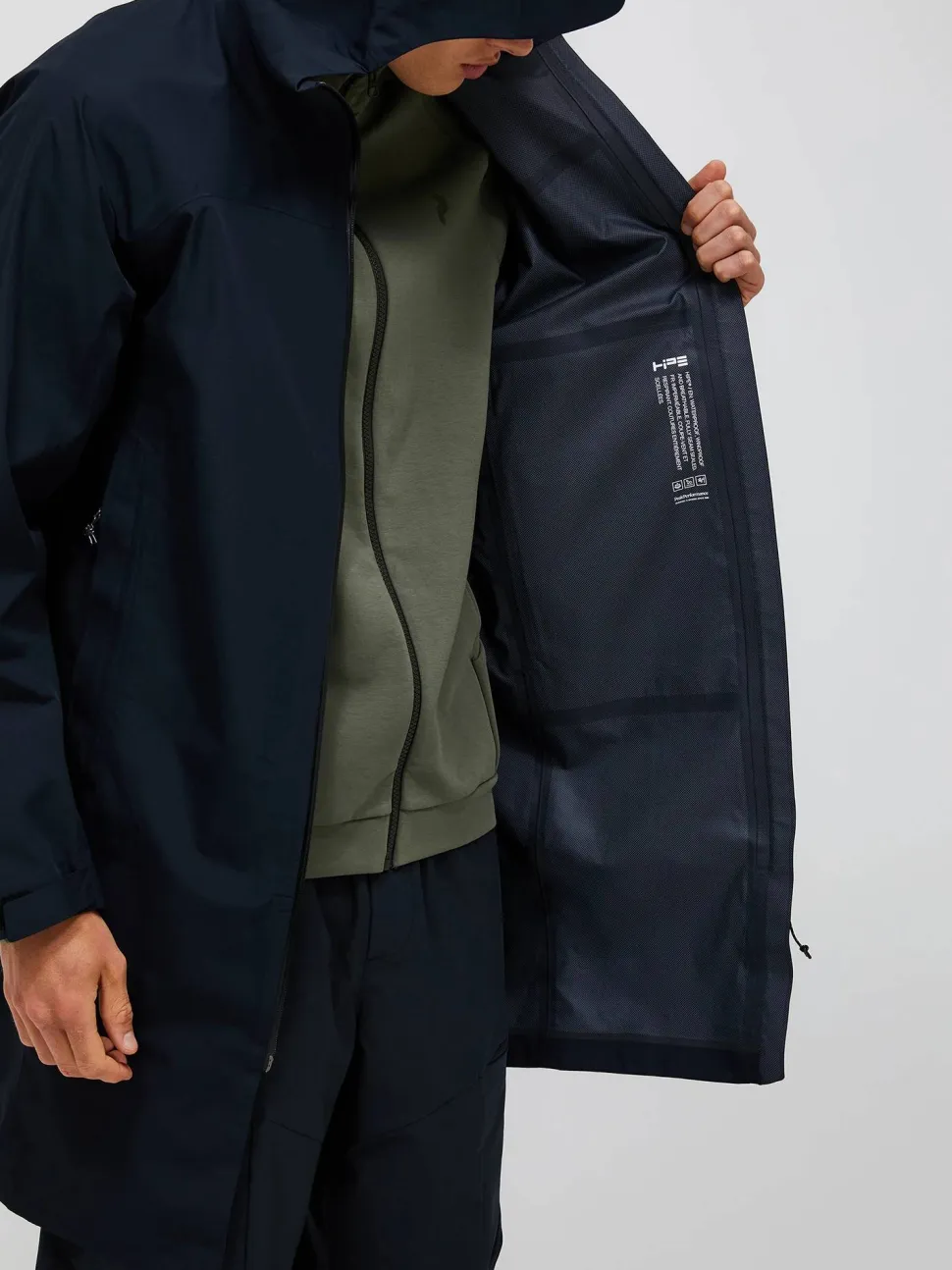 Peak Performance Men's Treeline HIPE 2.5L Shell Parka