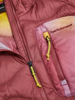Peak Performance Women's Helium AOP Utility Down Hood - Naisten kevytuntuvatakki