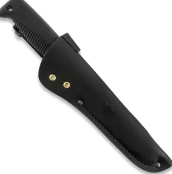 Peltonen Knives Sissipuukko M95 Mustalla Nahkatupella