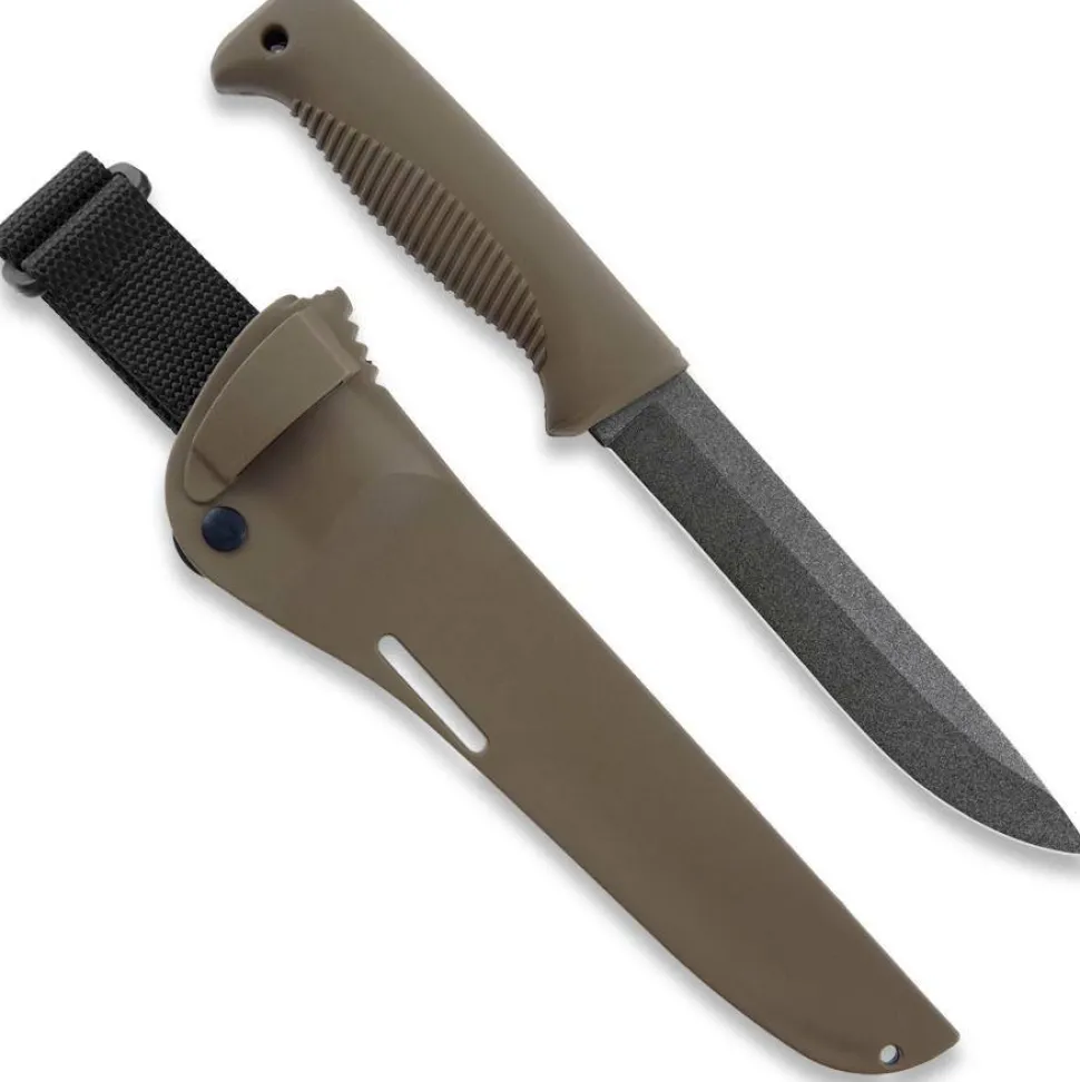 Peltonen Knives Sissipuukko M95 Ruskealla Komposiittitupella