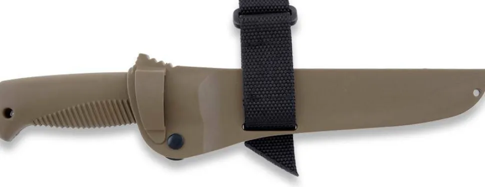Peltonen Knives Sissipuukko M95 Ruskealla Komposiittitupella