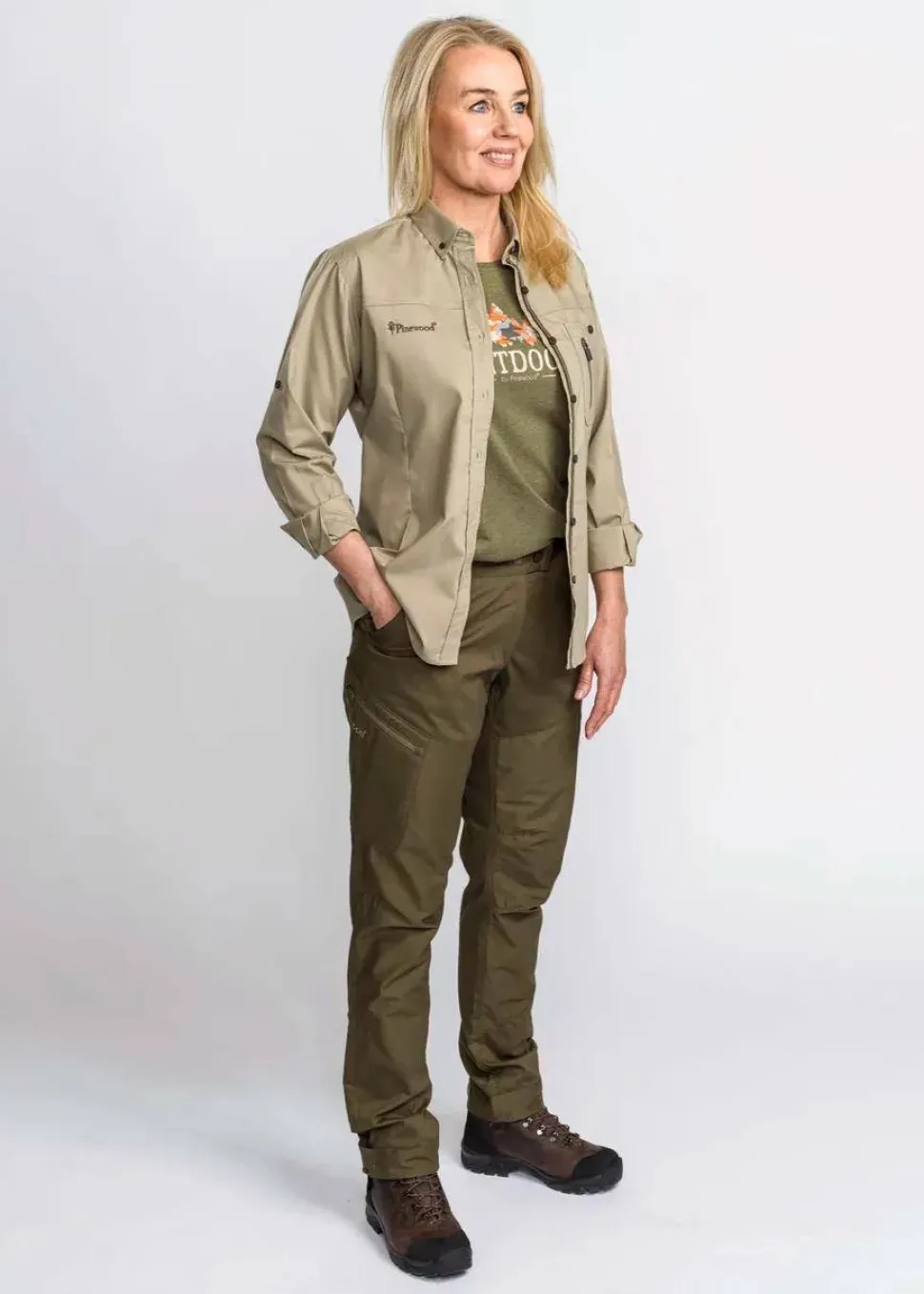 Pinewood Women's Tiveden Stretch Insect Trousers