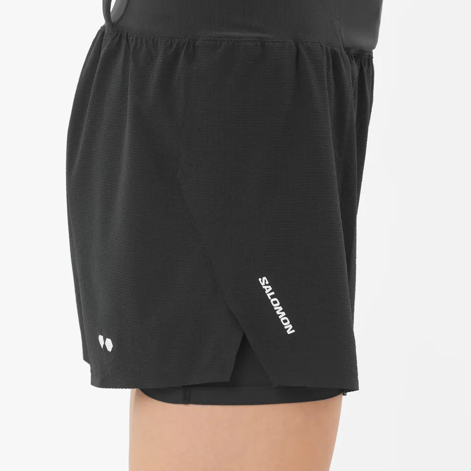 Salomon Women's Sense Aero 2in1 Trail 5" Short