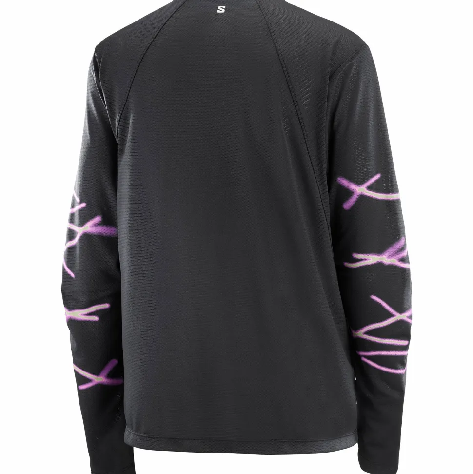Salomon Women's Shakeout Core Long Sleeve Graph