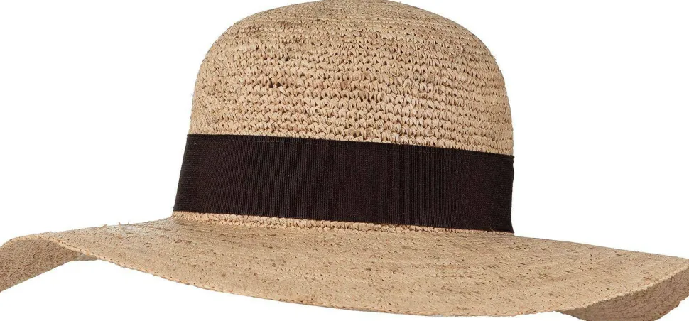 Salon Straw Hat Raffia Crochet