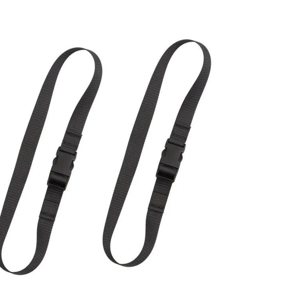 Savotta Pack straps, SR buckle, 2 pcs, 80 cm, black